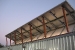 Photo of the photovoltaic racking system on LEAFHouse