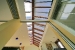 Photo of the skylight and structural system in LEAFHouse