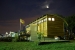 Photo of Maryland's Solar Decathlon 2005 house at night